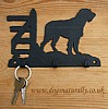 German Wirehaired Pointer Key Rack